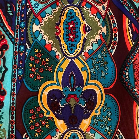 Sexy psychedelic boho mini dress - Picture 16 of 16